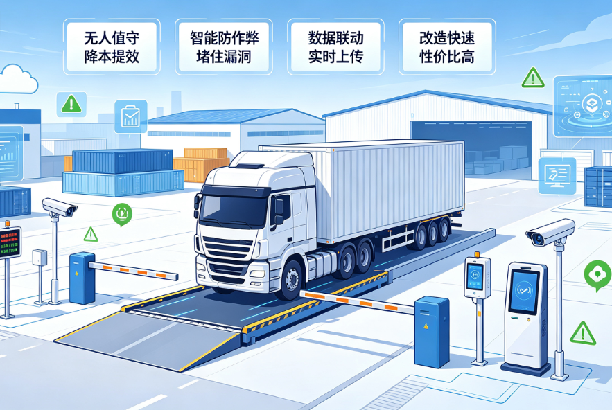 传统地磅升级改造正当时!智能无人值守赋能企业降本增效(图2) image.png